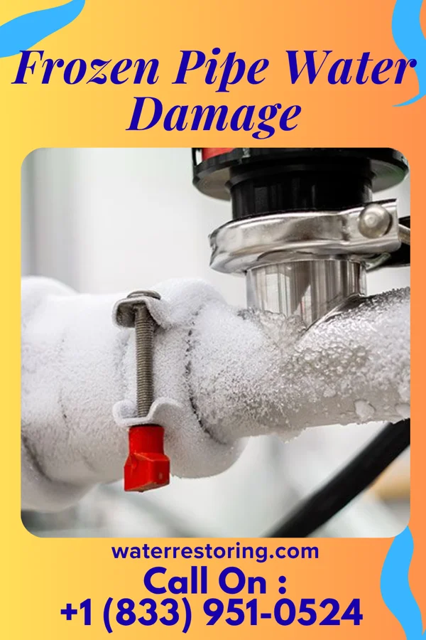 Frozen Pipe Water Damage in Stallings, NC